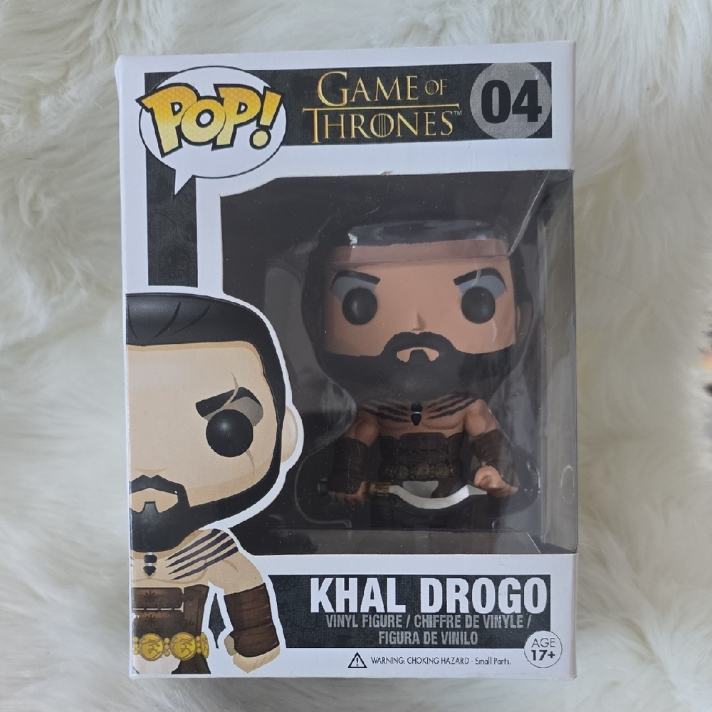 Funko Khal Drogo Vinyl Figure with Black and Brown Accents